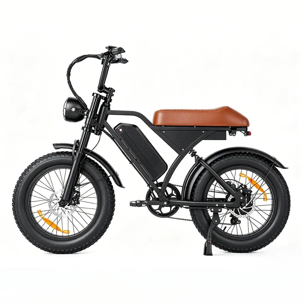 CyberCart Off-Road E-Bike EB5 Electric Off-Road Bike, 20-inch Thick Tires