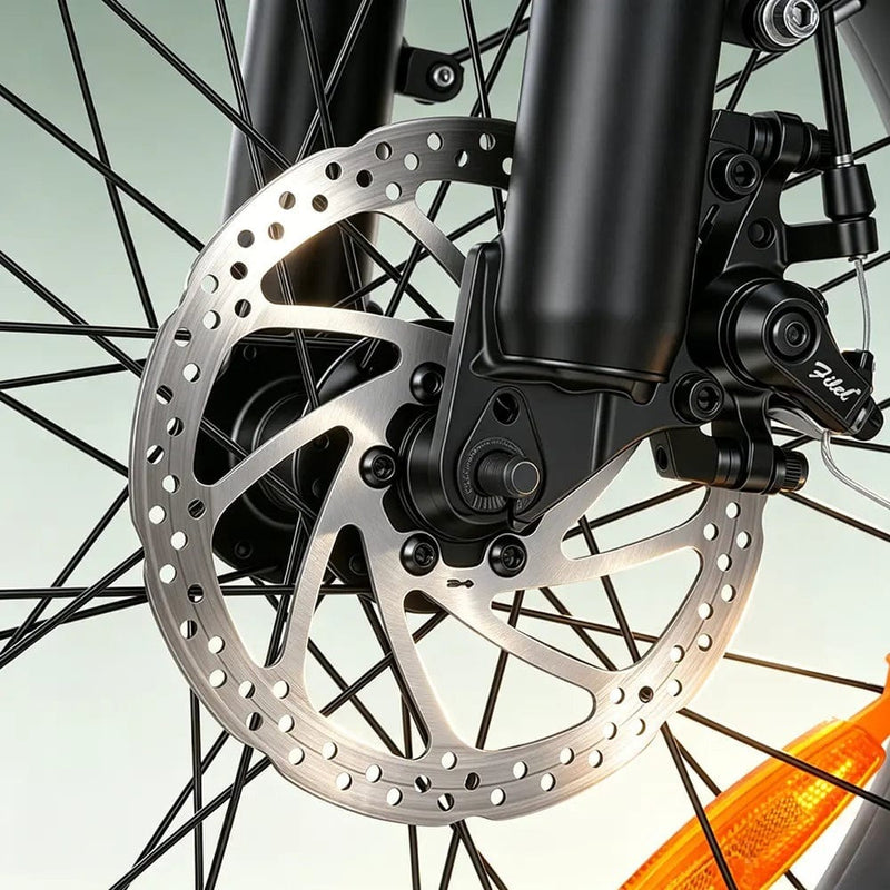 CyberCart Off-Road E-Bike EB5 Electric Off-Road Bike, 20-inch Thick Tires