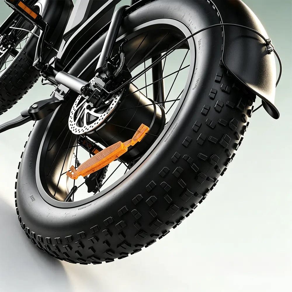 CyberCart Off-Road E-Bike EB5 Electric Off-Road Bike, 20-inch Thick Tires