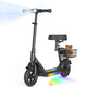 CyberCart E-Scooter for Kids Cybercart iK7 2-in-1 Kids E-Scooter with Removable Seat & Basket