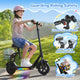 CyberCart E-Scooter for Kids Cybercart iK7 2-in-1 Kids E-Scooter with Removable Seat & Basket