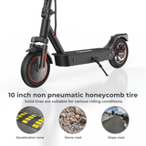 i9Max commuter e-scooter with 10-inch solid tires