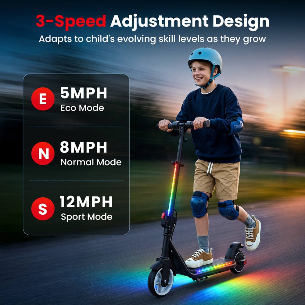CyberCart E-Scooter for Kids Cybercart iK3Max 200W Foldable Electric Scooter for Kids