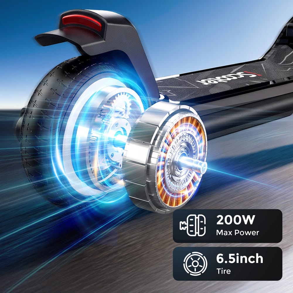 CyberCart E-Scooter for Kids Cybercart iK3Max 200W Foldable Electric Scooter for Kids