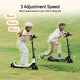 CyberCart E-Scooter for Kids Cybercart iK5 Foldable Kids Electric Scooter | 20 km/h, Front Suspension & RGB Lights (Ages 6-14 / Up to 170cm)