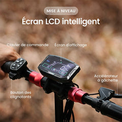 iScooter Skuter Elektryczny Terenowy iX8 Electric Scooter Dual Motor 2400W Folding Off-Road, CE Certified, Dual Motor