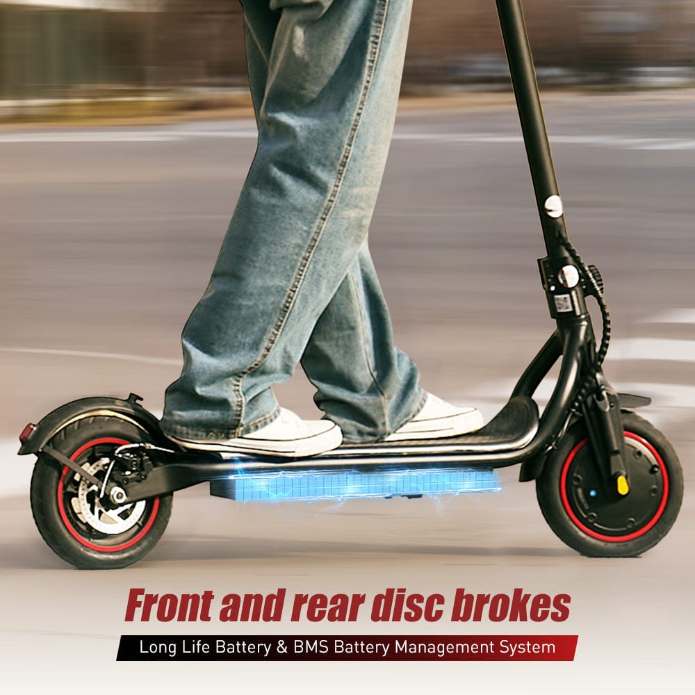 iScooter Commuter E-Scooter W5 City Electric Scooter, 350W Motor, 30km/h Max Speed, LCD Display