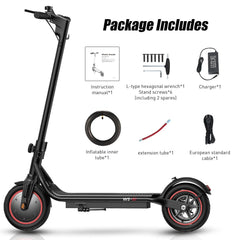 iScooter Commuter E-Scooter W5 City Electric Scooter, 350W Motor, 30km/h Max Speed, LCD Display