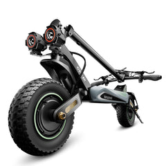 iSinwheel Skuter Elektryczny Terenowy GT4 Electric Scooter TorqueBeast Dual Motor 2400W Off-Road Folding, Range 70-80 km, CE Certified, Powerful Motor