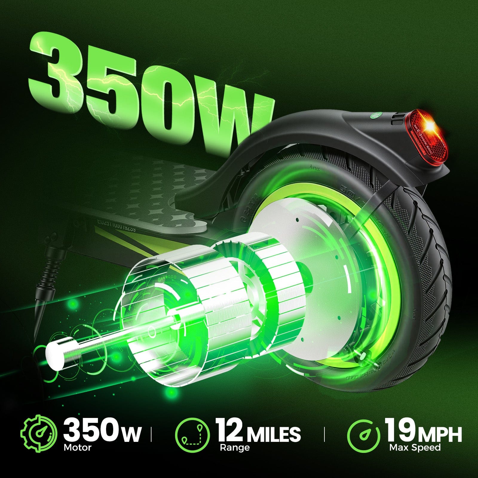 iSinwheel Commuter E-Scooter S9 Electric Scooter 350W Foldable Commuter CE-Certified E-Scooter