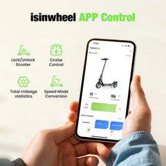 iSinwheel Commuter E-Scooter S9MAX Electric Scooter 500W Foldable Commuter E-Scooter