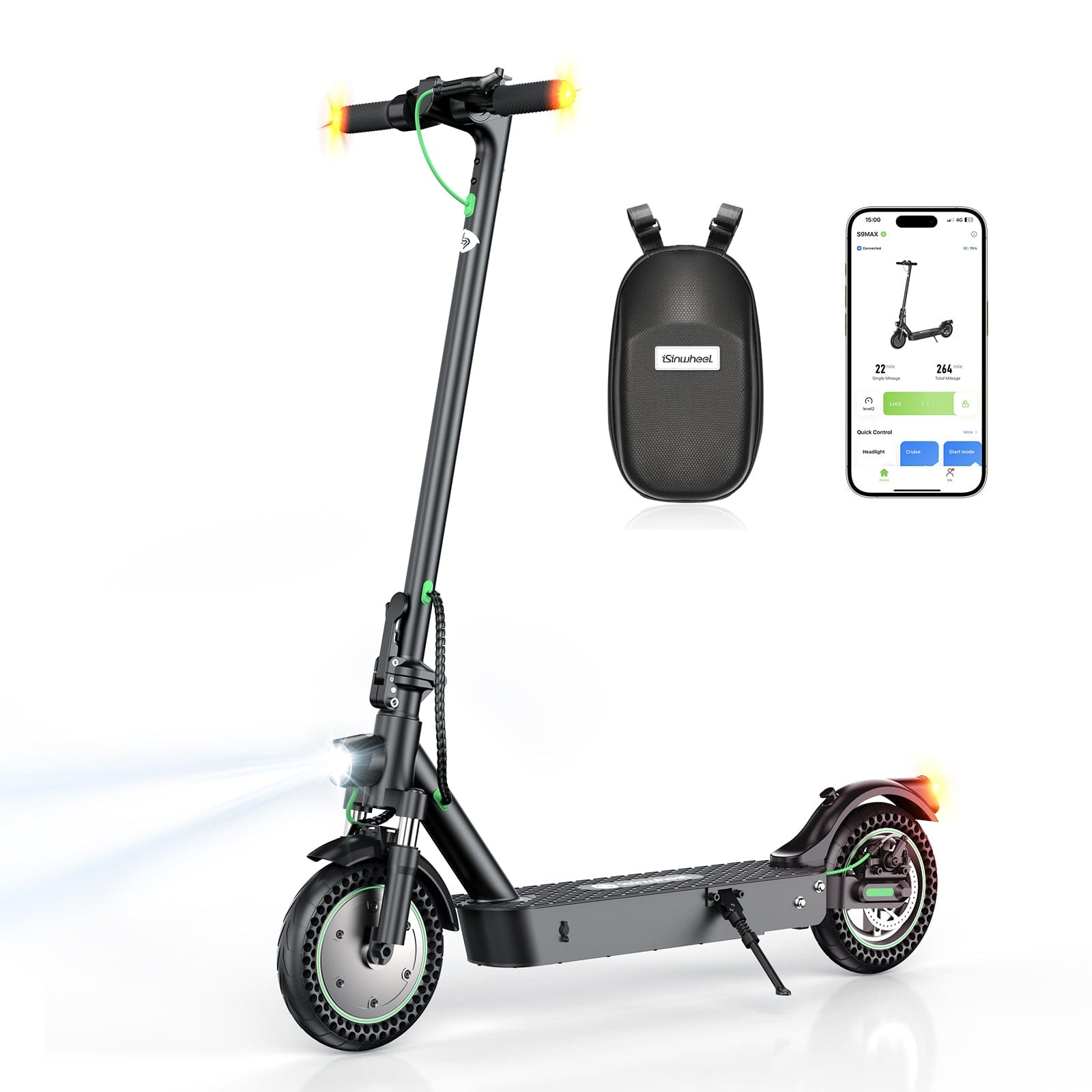 iSinwheel Commuter E-Scooter S9MAX Electric Scooter 500W Foldable Commuter E-Scooter