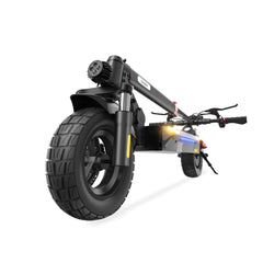 iX3 800W Off-Road Electric Scooter - Folded View on White Background