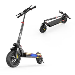 iX3 800W Off-Road Electric Scooter - Front View on White Background