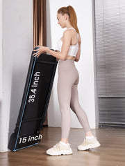 Jagjog Home Treadmill JagJog JT51 Space-Saver Home Treadmill Foldable Compact Walking Pad with Handle Bar 10 km/h CE Approval Electric