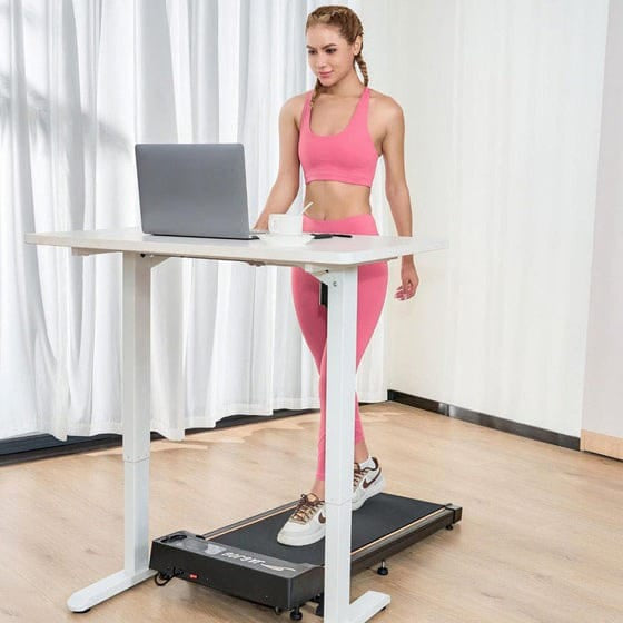 Jagjog Home Treadmill JT31 Handrail-Free Home Treadmill Compact Walking Pad 1-6 km/h CE Approval Electric Walking Machine with APP