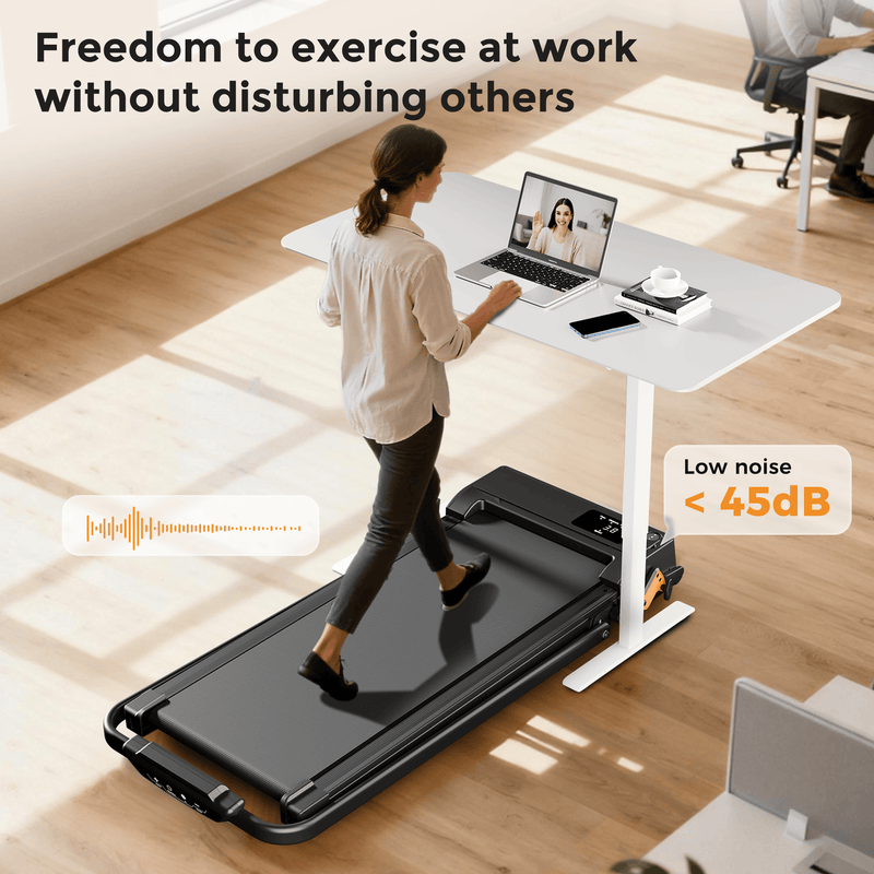 Jagjog Home Treadmill JT52 Home Treadmill APP Connected Foldable Compact Walking Pad 12 km/h, CE Approval Electric Walking Machine