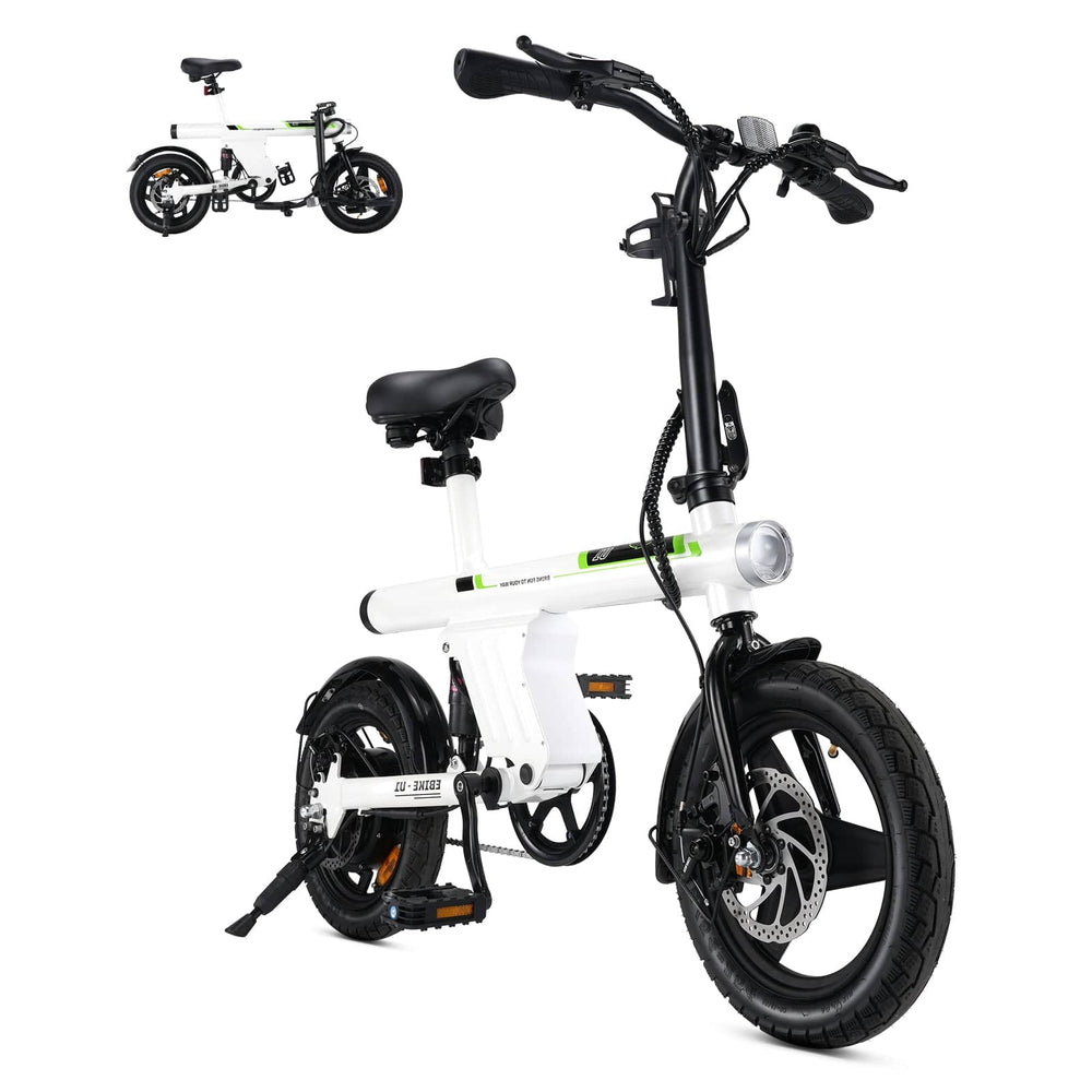 Lightweight aluminum frame of U1 folding e-bike