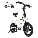 Lightweight aluminum frame of U1 folding e-bike
