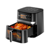 Patbrela Air Fryer 7L Air fryer, 1350W, 8 Pre-Programs, up to 85% less fat, with Transparent Window, LED Touchscreen