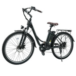 CyberCart Commuter E-Bike Electric Bike U2 Commuter - 26" City E-Bike for Women, 250W Motor, 55KM Range, CE Certified