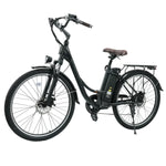 CyberCart Commuter E-Bike Electric Bike U2 Commuter - 26" City E-Bike for Women, 250W Motor, 55KM Range, CE Certified