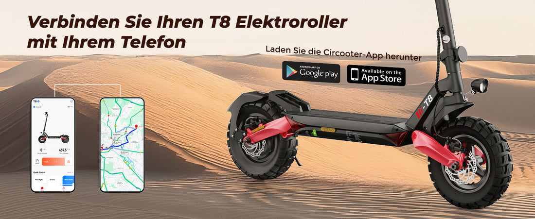 Navigieren Sie durch die Stadt und erobern Sie den Trail: Finden Sie Ihren perfekten, deutsch zugelassenen E-Scooter