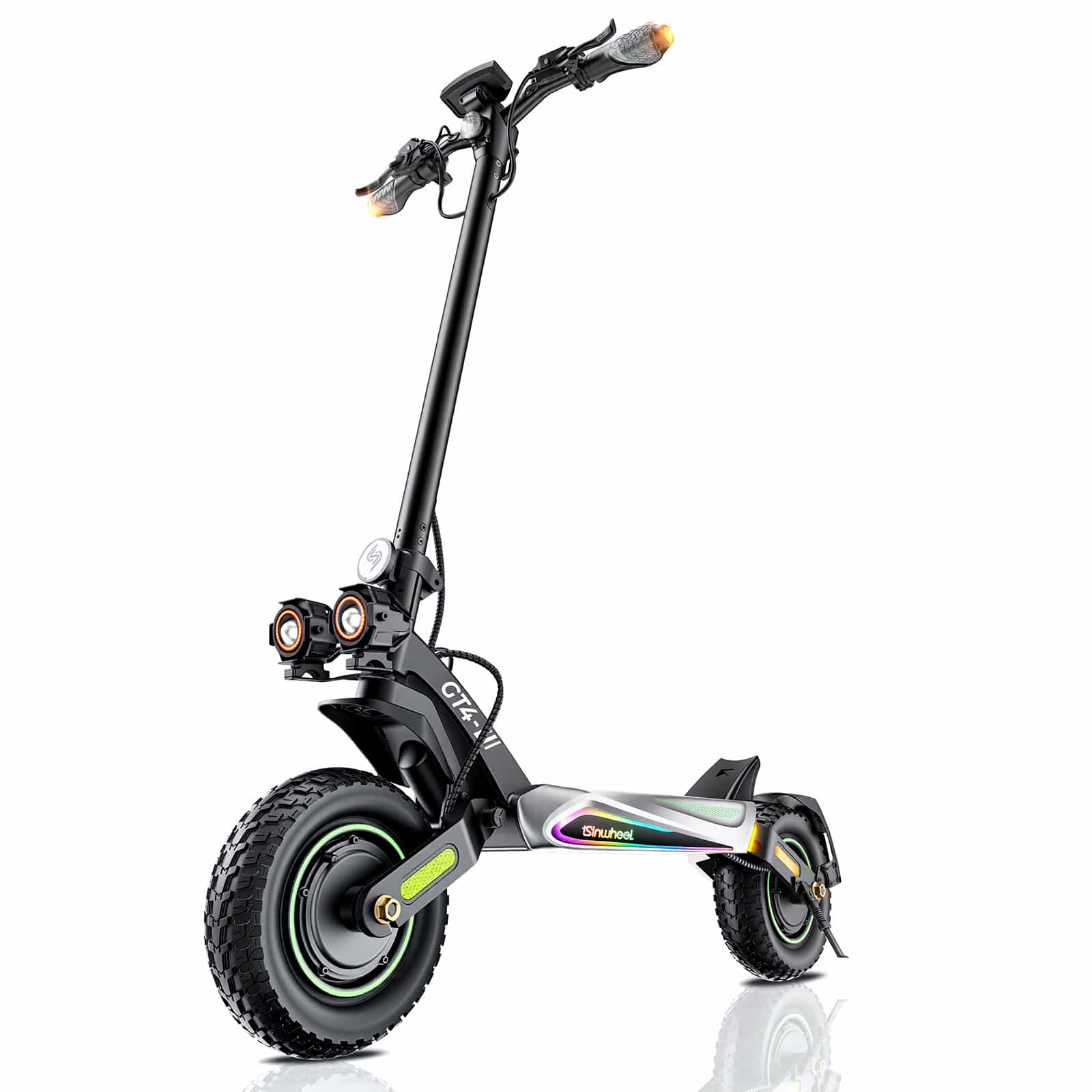 GT4 TorqueBeast 2400W Elektryczny składany skuter terenowy z dwoma silnikami i dużym momentem obrotowym do jazdy w każdym terenie