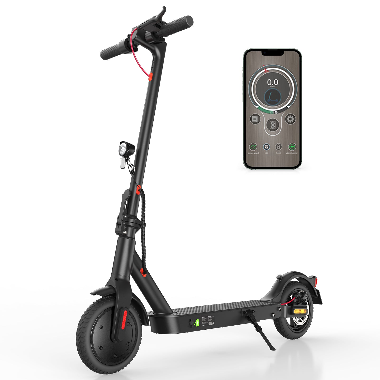 isinwheel E9 E-Scooter with Dual Suspension