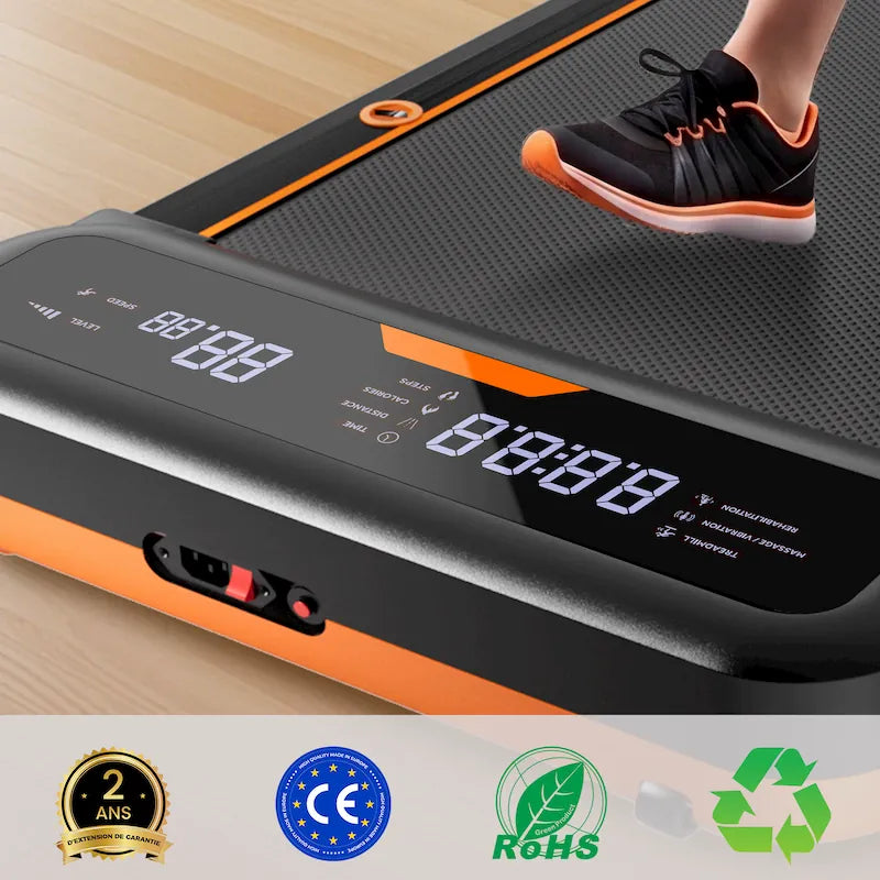 CyberCart JAGJOG JT36 AdaptTrek Treadmill Auto Incline with 12% Automatic Cushioning Walking Pad Under Desk with Smart App 180KG Load