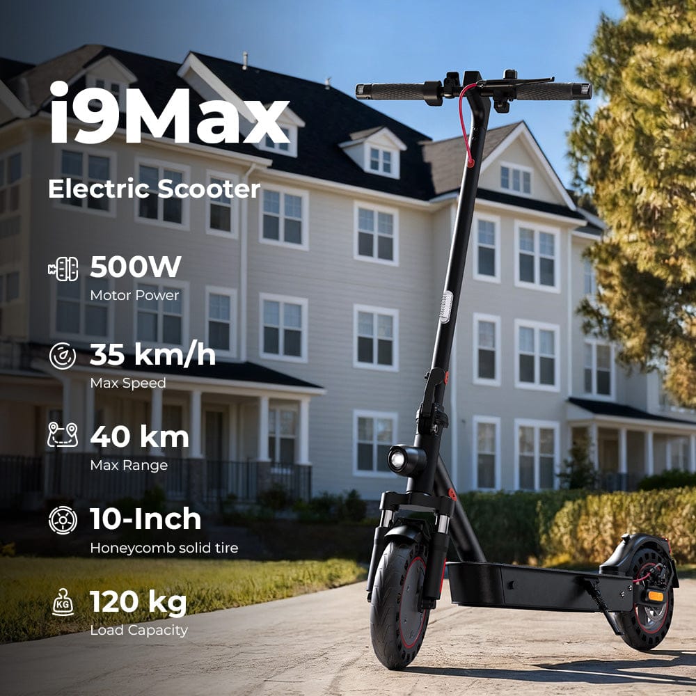 Hulajnoga elektryczna i9Max 500W z certyfikatem CE dla dojeżdżających do pracy