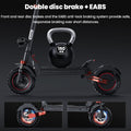 iScooter Off-Road E-Scooter IX5S Electric Scooter, 1000W Motor, 48V 15Ah Battery, 11 Inch Tires, 45km/h Max Speed, 65km Range, Front & Rear Disc Brake, Front & Rear Suspension