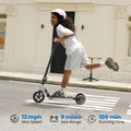 CyberCart E-Scooter for Kids Cybercart S4 Foldable Kids Electric Scooter | 200W, 12 MPH, Dual Brakes & 6.5" Solid Tyres (Ages 6-12)