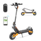 Patinete eléctrico GT1 Dual, motor de 800 W*2, batería de 48 V y 13 Ah, neumáticos de 10 pulgadas, velocidad máxima de 50 km/h, autonomía de 55 km, freno EABS + freno de disco, suspensión de doble brazo oscilante.