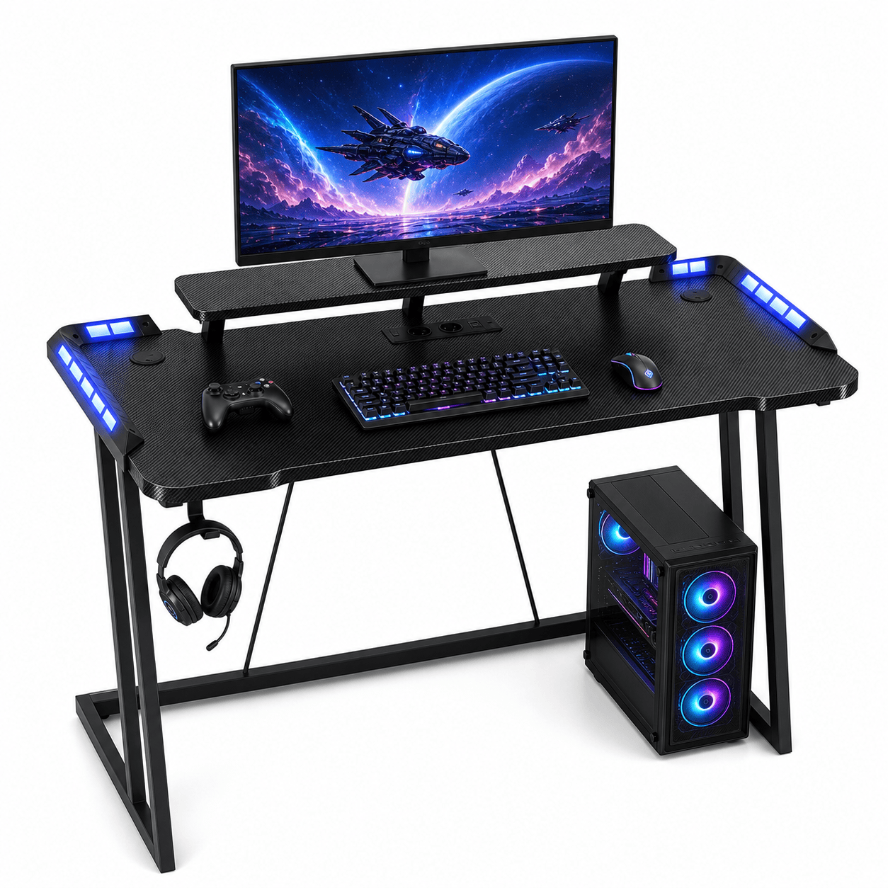 CyberCart Gaming Desk