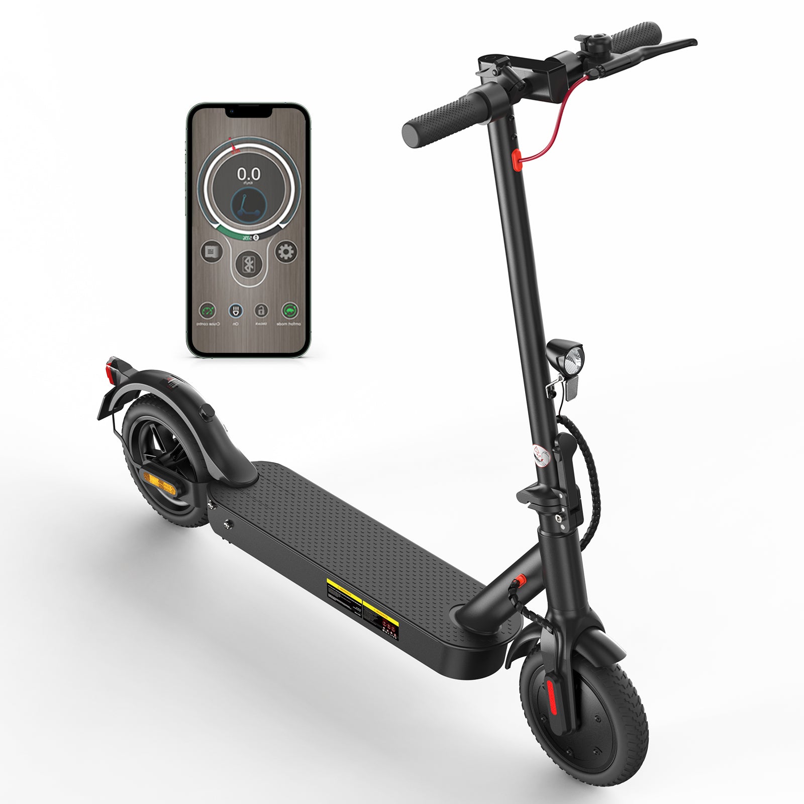 isinwheel E9 E-Scooter with Dual Suspension