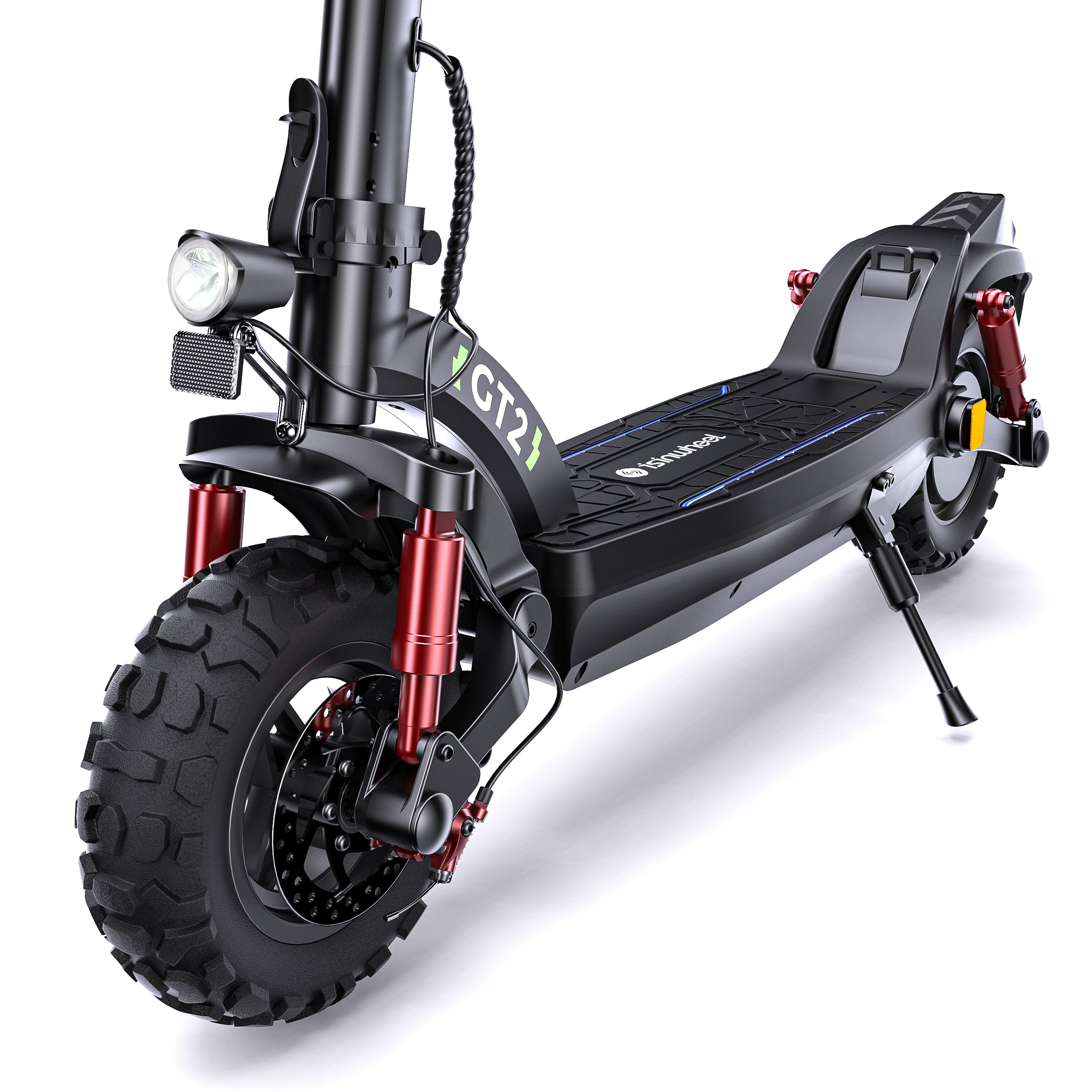 isinwheel GT2 1000W Legal DGT-Certified Electric Scooter 80KM Range