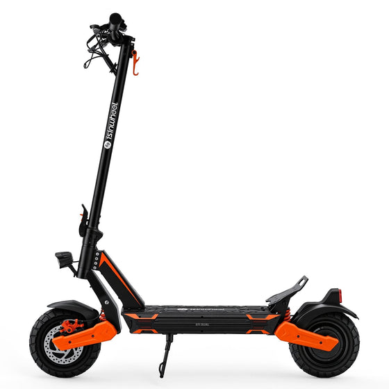 iSinwheel Off-Road E-Scooter GT1 Dual Electric Scooter, 800W*2 Motor, 48V 13Ah Battery, 10 Inch Tires, 50km/h Max Speed, 55km Range, EABS Brake + Disk Brake, Dual Swing Arm Suspension
