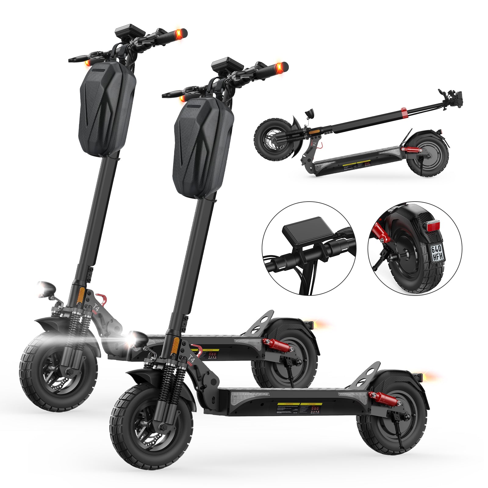 isinwheel T4 Off-Road E-Scooter 1000W Motor 70KM Range