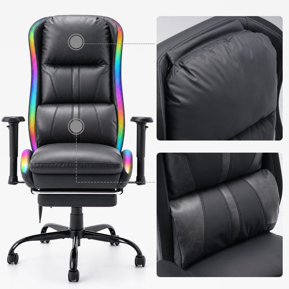 CyberCart Cybercart RGB Gaming Setup
