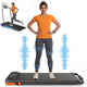 CyberCart JT56 Smart Multi-Functional Walking Pad Treadmill with Servo Motor, 3 Modes (Run/Vibration/Rehab), LED Display & App Control