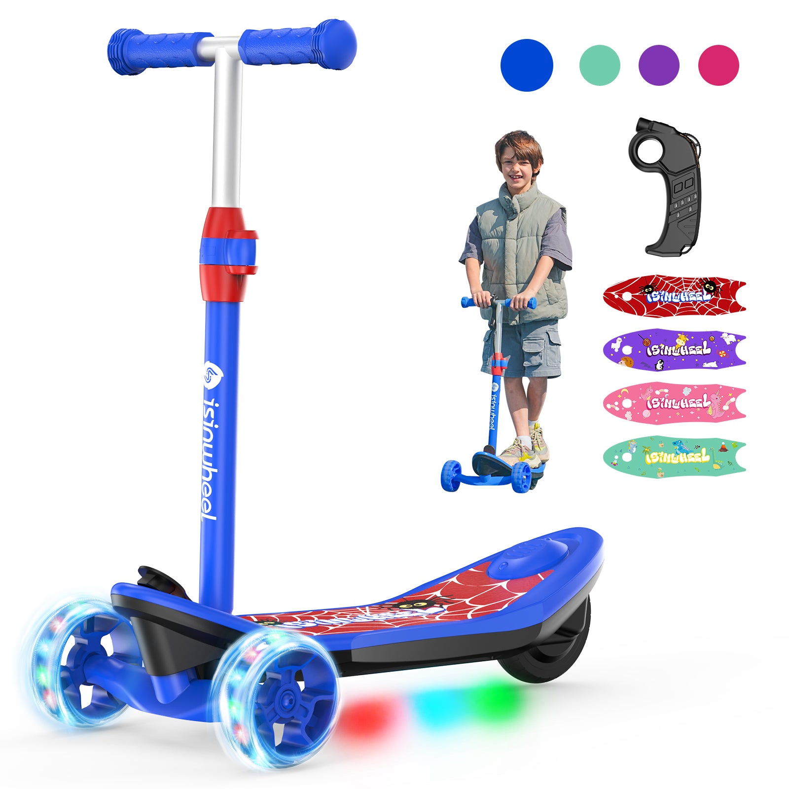MiniSpider 2-in-1 Kids Electric Scooter