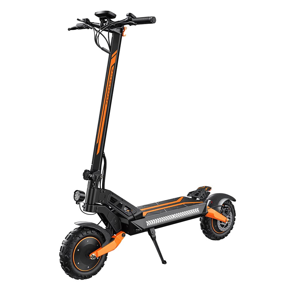 iScooter Commuter E-Scooter W12 Electric Scooter, 2*1500W Motor, 52V 25Ah Battery, 11 inch Tires, 70km/h Max Speed, 100km Range, Front & Rear Disc Brakes, Sleeve shock absorbers