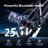 CyberCart Commuter E-Bike EB3 Electric Bicycle with CE Certificate, 26" Tires, 100 km Range