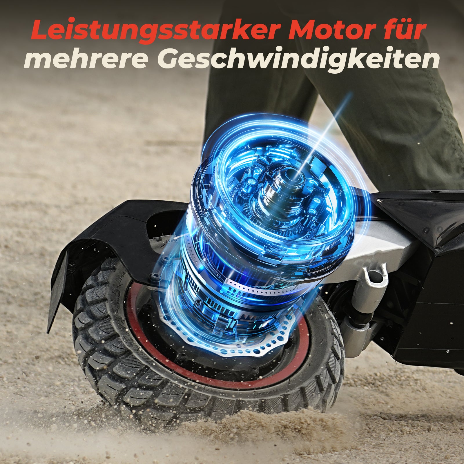 isinwheel R3 Off Road Electric Scooter 800W