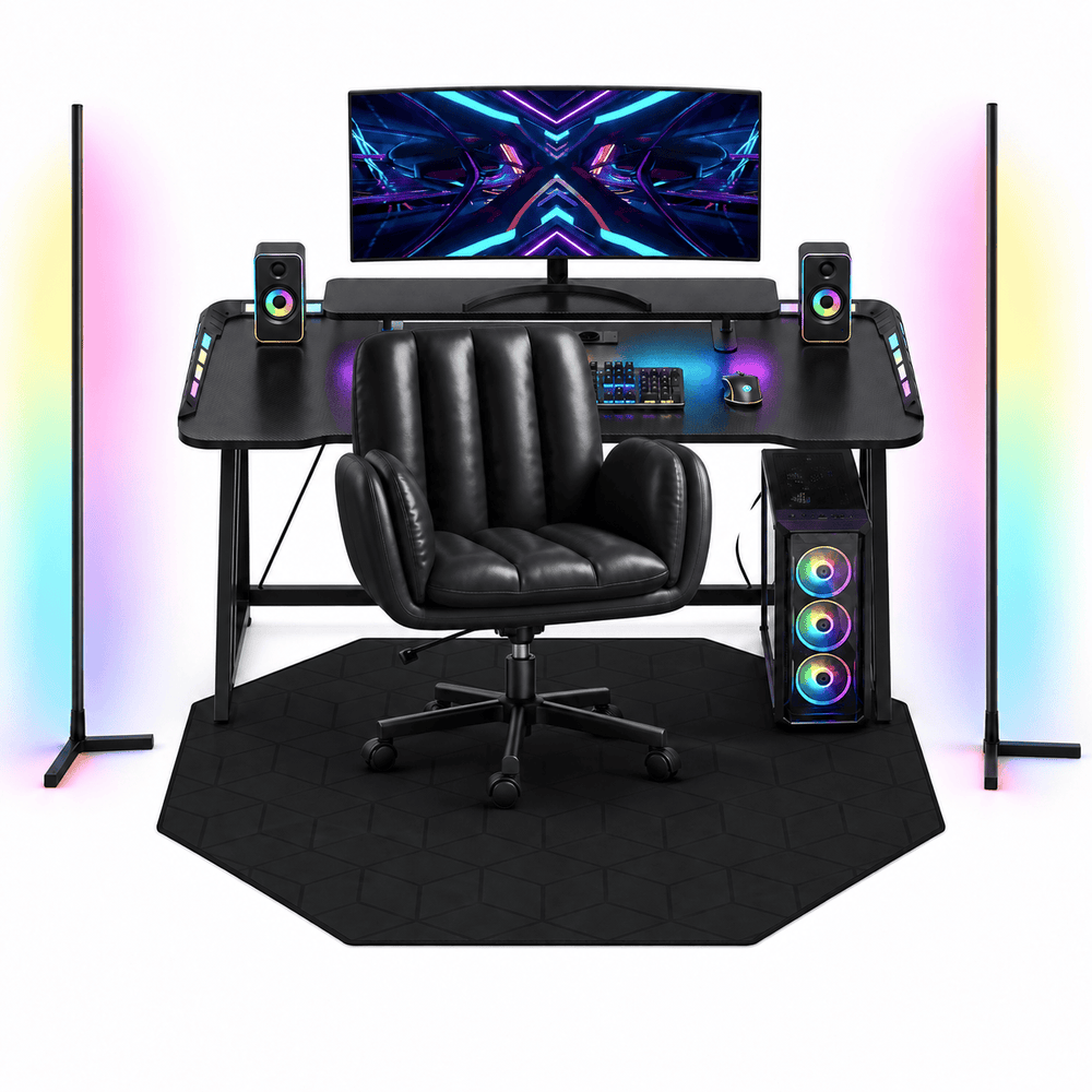 CyberCart Cybercart RGB Gaming Setup