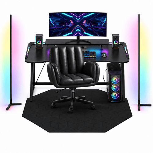 CyberCart Cybercart RGB Gaming Setup