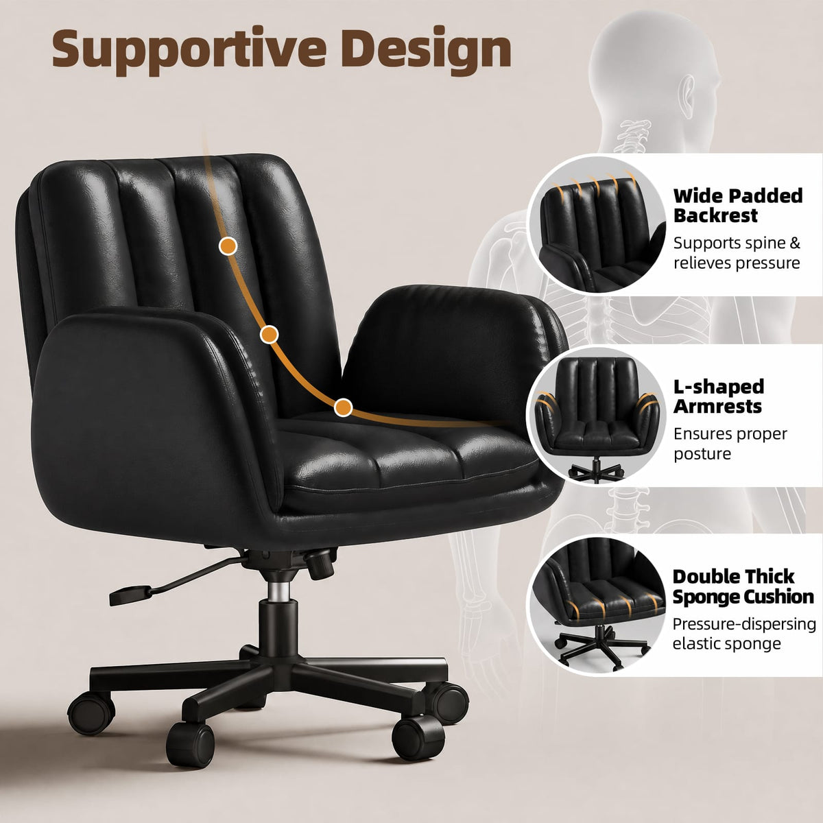 Ergonomic Contoured Support