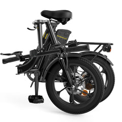 CyberCart Commuter E-Bike U4 Electric Commuter Bike, Peak 500 W, 88 km Range Foldable E-Bike