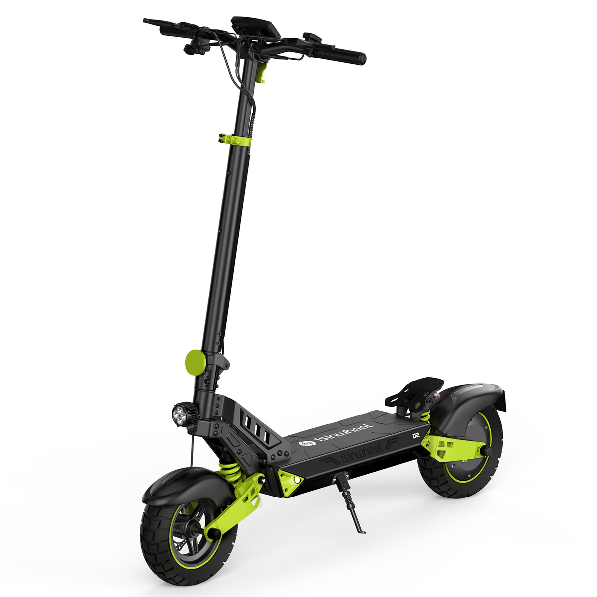 iSinwheel Skuter Elektryczny Terenowy D2 Electric Scooter, 1000W Motor, 48V 15,6Ah Battery, 10 Inch Tires, 45km/h Max Speed, 55km Range, Double Disc Brakes, Dual Suspension